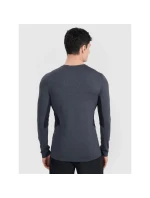 Pánské rychleschnoucí tréninkové tričko s dlouhým rukávem 4F 4FWMM00TFLOM507-22M pánské