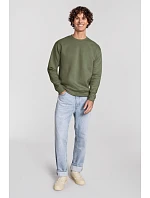 Fruit of the Loom Iconic Premium Set-In Sweat Mikina z těžké bavlny 16.2282 classic olive Fruit of the Loom Iconic Premium Set-In Sweat Mikina z těžké bavlny 16.2282 classic olive