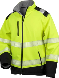 Result R 476X Bezpečnostní softshellová bunda 30.476X fluorescent yellow/black