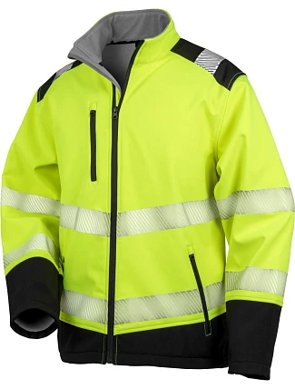 Result R 476X Bezpečnostní softshellová bunda 30.476X fluorescent yellow/black Result R 476X Bezpečnostní softshellová bunda 30.476X fluorescent yellow/black