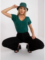 Tričko RV TS 4832.35P tmavě zelená