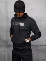 FashionStreet černá pánská tepláková souprava AX0694