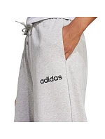 Dámské kalhoty adidas Essentials Linear French Terry Cuffed světle šedé JC5953 dámské