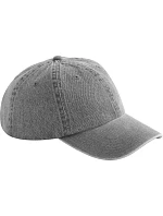 Beechfield B 105 6 Panelová denim kšiltovka 53.0105 acid grey Beechfield B 105 6 Panelová denim kšiltovka 53.0105 acid grey