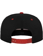 Flexfit 110 6 panelová kšiltovka "Fitted Snapback" 55.0110 black/red