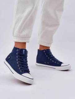 Dámské Vysoké Tenisky Big Star DD274333 Tmavě Modré