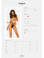 Smyslná tanga Yaskana thong - Obsessive Smyslná tanga Yaskana thong - Obsessive