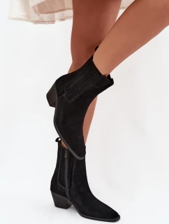 Boty na podpatku model 216949 Step in style