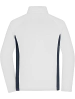 Daiber JN 1860 Pánská strečová fleecová bunda 02.1860 white/carbon