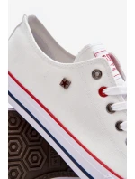 Big Star nízké pánské bílé tenisky T174102