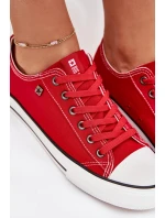 Dámské nízké tenisky Big Star – červené