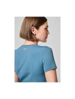 CASALL Essential Mesh Detail Tee modrá