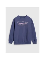 Dívčí mikina oversize bez kapuce 4F 4FJRAW25TSWSF2428-33S Dívčí mikina oversize bez kapuce 4F 4FJRAW25TSWSF2428-33S