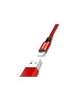 Kabel Baseus Yiven CALYW-A09 (USB 2.0 - Lightning ; 1,8 m; barva červená) Kabel Baseus Yiven CALYW-A09 (USB 2.0 - Lightning ; 1,8 m; barva červená)
