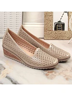 Potocki W SZ12018 WOL130B boty na středním podpatku s podpatky