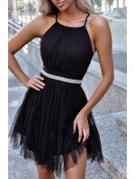 Dámské večerní šaty model 208929 With You Černá - Duet AM