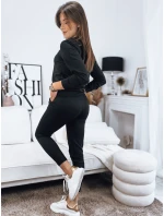 MILIAN dámská tepláková souprava černá FashionStreet AY0818 MILIAN dámská tepláková souprava černá FashionStreet AY0818