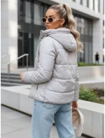 Dámská přechodná bunda oboustranně prošívaná VICTORIA SNUG šedá TY3696