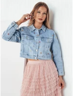 Dámská džínová bunda FINSEI modrá FashionStreet TY4166