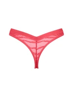 Dámská tanga FREE Evolve String Lace - RED - červené 00AC - SLOGGI