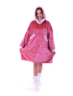 Siena mikina oversize Starorůžová Siena mikina oversize Starorůžová