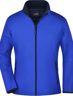 Daiber JN 1129 Dámská 2-vrstvá promo softshellová bunda 02.1129 nautic blue/navy