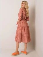 Šaty LK SK 508005.07P světle hnědá Šaty LK SK 508005.07P světle hnědá