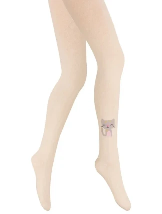 VZOROVANÉ PUNČOCHOVÉ KALHOTY PRO DÍVKY VE VĚKU 6-11 LET