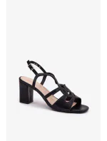 Sandály na podpatku  model 212836 Step in style