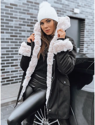 Dámská zimní bunda STARBURST černá FashionStreet TY4025