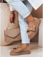 Dámské mokasíny na platformě LOFTIS khaki FashionStreet ZY0650