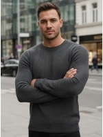 Pánský antracitový svetr WX2293z