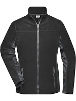 Daiber JN 841 Dámská pracovní mikrofleecová bunda - Strong 02.0841 black/carbon