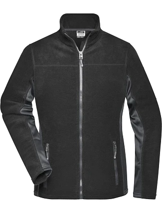 Daiber JN 841 Dámská pracovní mikrofleecová bunda - Strong 02.0841 black/carbon