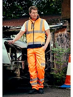 Yoko HV 006 Hi-Vis softshellová vesta 79.V006 hi vis yellow/navy Yoko HV 006 Hi-Vis softshellová vesta 79.V006 hi vis yellow/navy