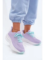 Dámské sportovní boty na platformě Levandulové Gelirae