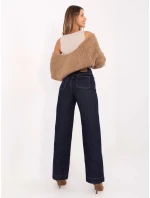 Kalhoty D80018BB62456D298 námořnická modř