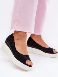 Bota na klínech model 214986 Step in style