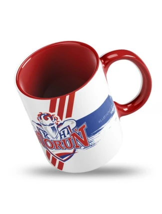 Hrnek KHT Toruń s podšálkem SREBKHT-KUBP