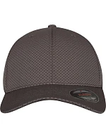 Flexfit 6584 6 panelová žerzej kšiltovka „3D Hexagon“ 55.6584 dark grey