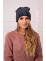 Dámská čepice Lorena K377 graphite