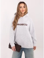 Mikina RV BL A1034.30 melanžově šedá