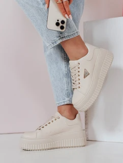 Dámské tenisky na platformě SNIKPIK beige FashionStreet ZY0927