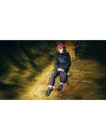 Vivobarefoot MAGNA FOREST ESC DÁMSKÉ minimalistické turistické boty OBSIDIAN/LIME (209082-02)