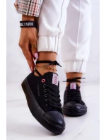 Klasické tenisky Cross Jeans JJ2R4019C černá Klasické tenisky Cross Jeans JJ2R4019C černá