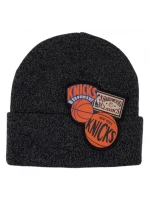 Pánská / junior čepice New York NBA Logo HCFK4341 Tmavě šedá s černou vzor oranžová - Mitchell & Ness Pánská / junior čepice New York NBA Logo HCFK4341 Tmavě šedá s černou vzor oranžová - Mitchell & Ness