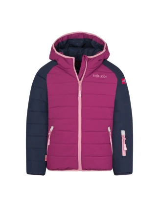 Trollkids Dětská zateplená bunda Kids Hafjell Snow Jacket PRO s kapucí woodproof pink (514-182) Trollkids Dětská zateplená bunda Kids Hafjell Snow Jacket PRO s kapucí woodproof pink (514-182)