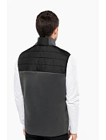 Kariban K 6170 Pánská hybridní vesta 20.6170 black/dark grey heather Kariban K 6170 Pánská hybridní vesta 20.6170 black/dark grey heather