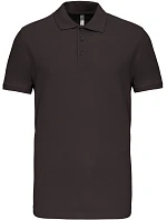 Kariban K 239 Pánské elastické piqué polo 20.K239 dark grey