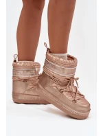 Ženské sněhule s šněrováním O'NEILL LISA WOMEN HIGH 90253012.99U Zlaté